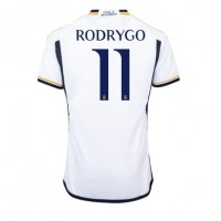 Camiseta Real Madrid Rodrygo Goes #11 Primera Equipación Replica 2023-24 mangas cortas